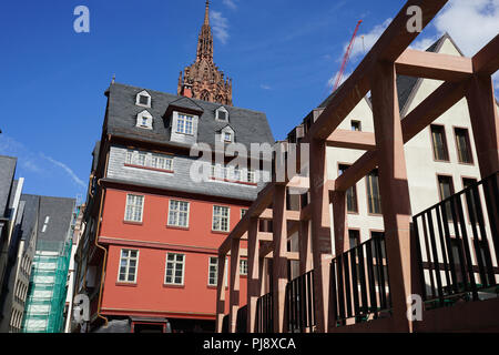 Frankfurt Am Main Rotes Haus Markt Lange Schirn Nach Norden Abt