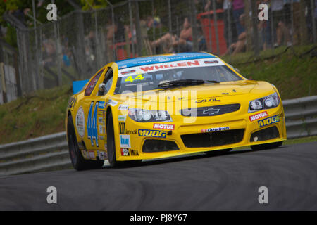 Alle diese Bilder wurden auf dem American Speedfest bei Brands Hatch UK aufgenommen. Stockfoto