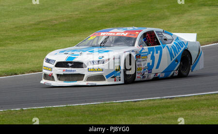 Alle diese Bilder wurden auf dem American Speedfest bei Brands Hatch UK aufgenommen. Stockfoto