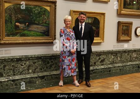 Pre-raphaelite Meisterwerke Tate Britain Stockfoto