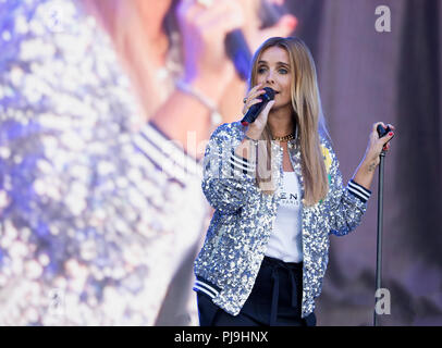 2018 Brighton Pride Festival in Preston Park, Brighton. Mit: Louise Redknapp Wo: Brighton, East Sussex, Großbritannien Wann: 04 Aug 2018 Quelle: WENN.com Stockfoto