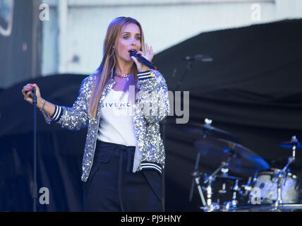 2018 Brighton Pride Festival in Preston Park, Brighton. Mit: Louise Redknapp Wo: Brighton, East Sussex, Großbritannien Wann: 04 Aug 2018 Quelle: WENN.com Stockfoto