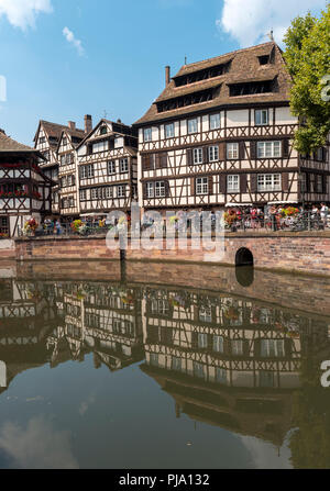 Ort Benjamin-Zix, Petite France, Strasbourg, Frankreich Stockfoto