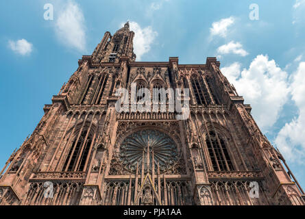 Kathedrale Notre-Dame in Straßburg, Frankreich Stockfoto