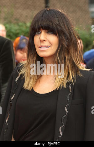 London, Großbritannien. 5. September 2018. Claudia Winkleman, GQ Männer des Jahres Awards 2018, Tate Modern, London, UK, 05. September 2018, Foto von Richard Goldschmidt Credit: Rich Gold/Alamy leben Nachrichten Stockfoto