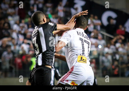 Belo Horizonte, Brasilien. 05 Sep, 2018. dritte Runde der brasilianischen Meisterschaft 2018, Serie A, im Arena Independência, Belo Horizonte, MG statt. Credit: Dudu Macedo/FotoArena/Alamy leben Nachrichten Stockfoto