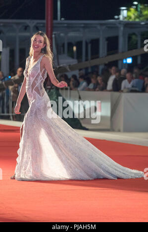 Venedig, Italien. 5. September 2018. Alice Campello an der 'Les estivants/Im Sommer Haus" Premiere beim 75. Internationalen Filmfestival von Venedig im Palazzo del Cinema am 05. September 20189 in Venedig, Italien Quelle: Geisler-Fotopress GmbH/Alamy leben Nachrichten Stockfoto