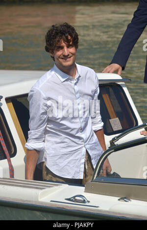 Venedig, Italien. 06 Sep, 2018. 75. Filmfestival von Venedig, Celebrity Sightings. Im Bild: Luis Garrel Kredit: Unabhängige Fotoagentur/Alamy leben Nachrichten Stockfoto