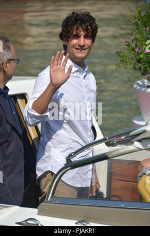 Venedig, Italien. 06 Sep, 2018. 75. Filmfestival von Venedig, Celebrity Sightings. Im Bild: Luis Garrel Kredit: Unabhängige Fotoagentur/Alamy leben Nachrichten Stockfoto