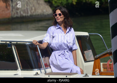 Venedig, Italien. 06 Sep, 2018. 75. Filmfestival von Venedig, Celebrity Sightings. Im Bild: Ilaria Spada Credit: Unabhängige Fotoagentur/Alamy leben Nachrichten Stockfoto