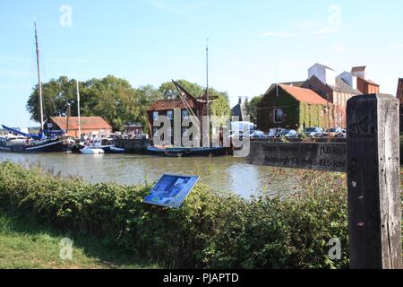 Snape Maltings Suffolk UK Sommer 2018 Stockfoto