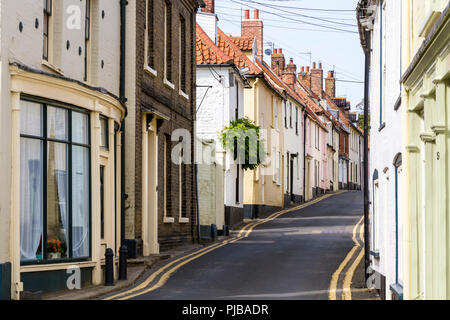Brunnen neben dem Meer, North Norfolk, England Stockfoto