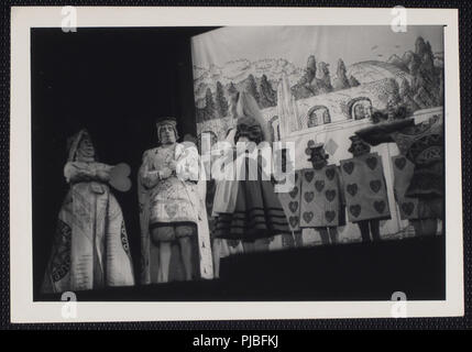 Vintage theatralischen Foto Stockfoto