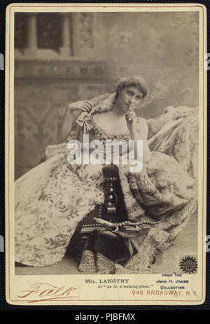 Vintage theatralischen Foto Stockfoto