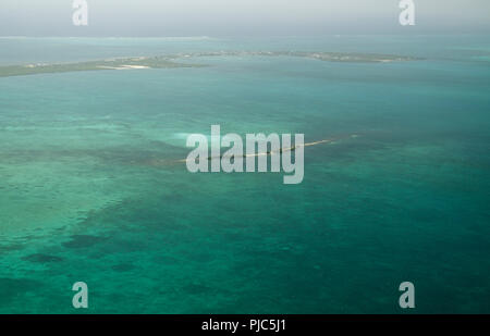 Antenne Caye Caulker, Belize Stockfoto