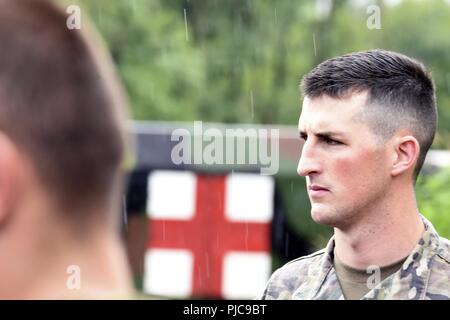 Christopher Ruff Army Spc. Bailery Ruff, taktische Power Generation Spezialist mit 842Nd die ...