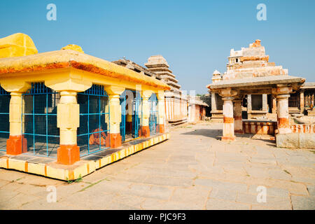 Sri Virupaksha Tempel in Hampi, Indien Stockfoto