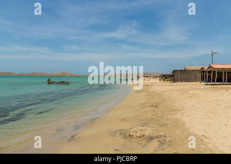 Eine Ansicht von Cabo De La Vela in Kolumbien Stockfoto