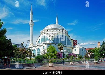 Moschee Ebu Bekr, Shkodra, Albanien, ShkodÎr, Shkodra, Moschee Ebu Bekr, Albanien Stockfoto