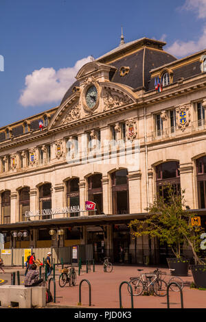 Der Bahnhof Gare De Toulouse Matabiau in Toulouse Frankreich Stockfoto