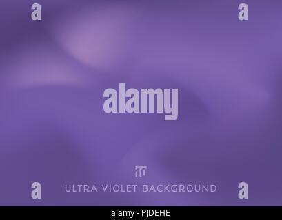Abstrakte glatt uv-trendige Farbe Hintergrund. Vector Illustration Stock Vektor