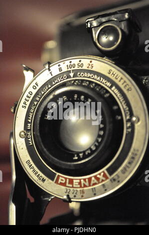 Jahrgang 1935 Agfa Ansco Plenax PB 20 120-mm-Rollfilm falten Kamera Stockfoto