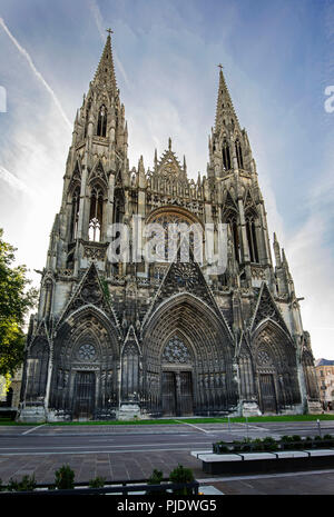 Kirche von Saint Ouen ist ein großen gotischen Römisch-katholische Kirche in Rouen bekannt sowohl für seine Architektur und seine Großen, unveränderte Cavaillé-Coll-Orgel Stockfoto