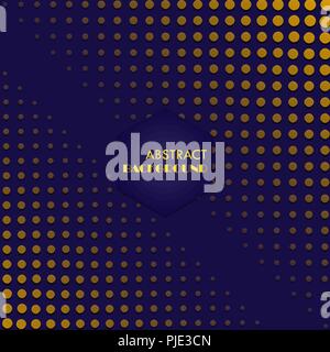 Halbton Hintergrund. Gradient punkten. Abstrakte gepunkteten Hintergrund vector Template Design. Kreative geometrische Tapeten. trendige Kreis hafttone Zusammensetzung.Co Stock Vektor
