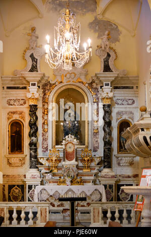 Römisch-katholische Kirche Sardnina Cagliari Italien Stockfoto