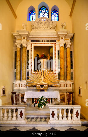 Römisch-katholische Kirche Sardnina Cagliari Italien Stockfoto