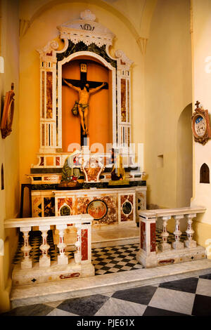Römisch-katholische Kirche Sardnina Cagliari Italien Stockfoto