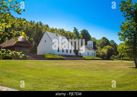 Nikola Tesla Geburt Haus im Dorf Smiljan, Lika, Kroatien Stockfoto