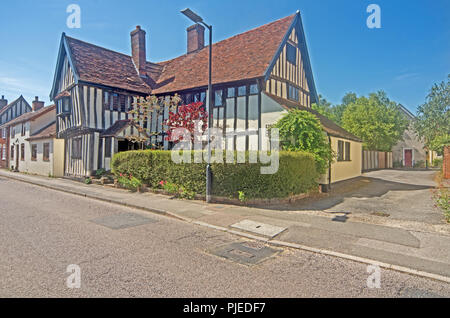 Mendlesham Suffolk Fachwerkhaus Stockfoto