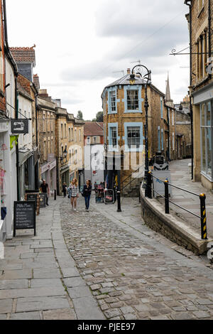 St Catherine Hill, Frome, Somerset, England, Großbritannien Stockfoto