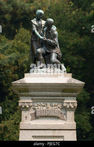 Burns Monument, Beacon Hill Park, Victoria, British Columbia, Kanada Stockfoto