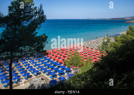 Makris Gialos Strand, Insel Kefalonia, Griechenland Stockfoto