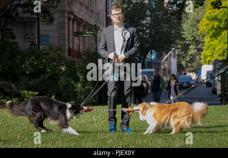 London, Großbritannien. 6. September 2018. 26. jährlichen Westminster Hund des Jahres. Credit: Guy Corbishley/Alamy leben Nachrichten Stockfoto