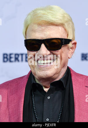 Berlin, Deutschland. 06 Sep, 2018. Heino kommt an der Bertelsmann Party in der Bertelsmann Repräsentanz Unter den Linden. Foto: Jens Kalaene/dpa-Zentralbild/dpa/Alamy leben Nachrichten Stockfoto