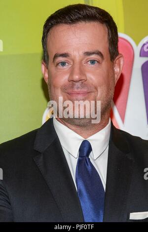 New York, NY, USA. 6. Sep 2018. Carson Daly in der Ankunftshalle für NBC New York drücken Sie Quark, Four Seasons Hotel, New York, NY, 6. September 2018. Credit: Jason Mendez/Everett Collection/Alamy leben Nachrichten Stockfoto