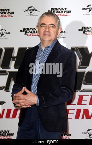 Hamburg, Deutschland. 06 Sep, 2018. Rowan Atkinson im Photocall zum Kinofim "Johnny English - Man lebt nur drei Mal" im Hotel Fontenay. Hamburg, 06.09.2018 | Verwendung der weltweiten Kredit: dpa/Alamy leben Nachrichten Stockfoto
