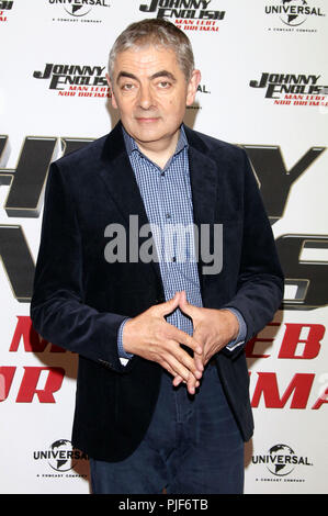 Hamburg, Deutschland. 06 Sep, 2018. Rowan Atkinson im Photocall zum Kinofim "Johnny English - Man lebt nur drei Mal" im Hotel Fontenay. Hamburg, 06.09.2018 | Verwendung der weltweiten Kredit: dpa/Alamy leben Nachrichten Stockfoto