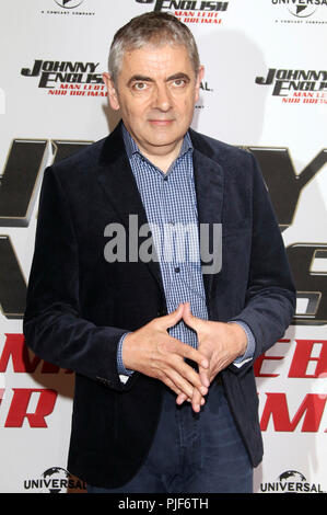 Hamburg, Deutschland. 06 Sep, 2018. Rowan Atkinson im Photocall zum Kinofim "Johnny English - Man lebt nur drei Mal" im Hotel Fontenay. Hamburg, 06.09.2018 | Verwendung der weltweiten Kredit: dpa/Alamy leben Nachrichten Stockfoto