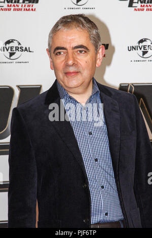 Hamburg, Deutschland. 06 Sep, 2018. Rowan Sebastian Atkinson der britischen Komiker und Schauspieler am Fotoshooting über seinen neuen Film Johnny English - lebt der Mensch nur drei Mal im Hotel Die fontanes am Donnerstag, 06.09.2018 in Hamburg | Verwendung der weltweiten Kredit: dpa/Alamy leben Nachrichten Stockfoto