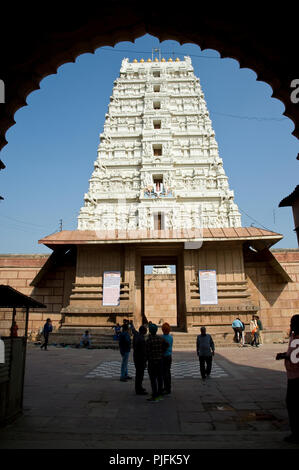 2016 Rang-ji Tempel Rangnathaji Tempel in Vrindavan Mathura Uttar Pradesh Indien Asien, Südostasien Stockfoto