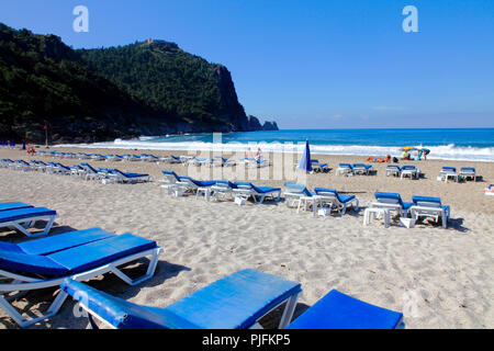 Die Türkei, in der Provinz von Antalya, Alanya, Kleopatra Beach Stockfoto