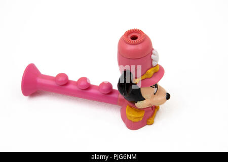 Vintage Tootsietoy Minnie Mouse Bubble Gebläse Stockfoto