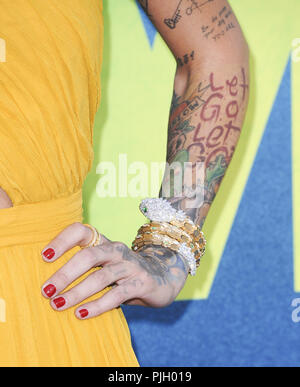 Film Premiere der Meg Mit: Rudy Rose Wo: Los Angeles, California, United States Wann: 07 Aug 2018 Quelle: Apega/WENN.com Stockfoto