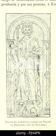 Bild von Seite 848 "Navarra y Logroño, etc. [mit Platten.]'. Stockfoto