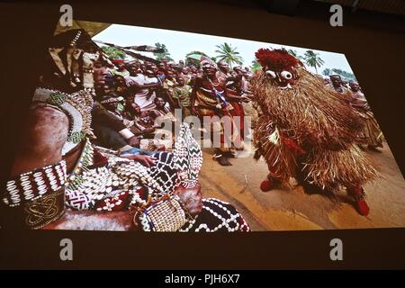 Tribal Art Buch Lauch Mall Galleries Stockfoto