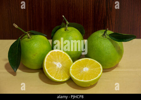 Die Frische, Qualität Orangen, in Südostasien angebaut, gut für die Gesundheit und exportiert weltweit Stockfoto